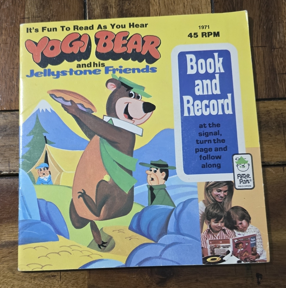 Yogi Bear and His Jellystone Friends Book and Record